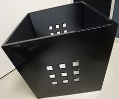 Ikea Lekman Box für Kallax Schwarz