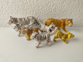 Schleich Tiger Familie Rudel Wild Life Raubtier