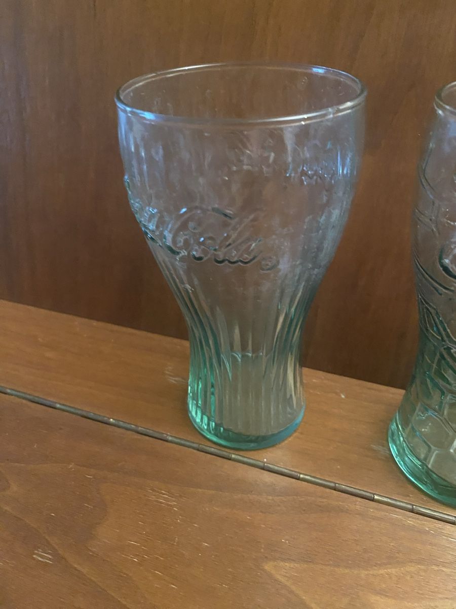 Coca-Cola Bicchieri: 3 Coca-Cola Gläser, Top Zustand – Usato da Baden venduto da swiss-alps 3