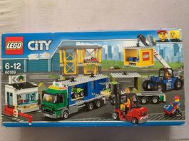 LEGO City 60169 grosses Güterterminal, neuwertig!