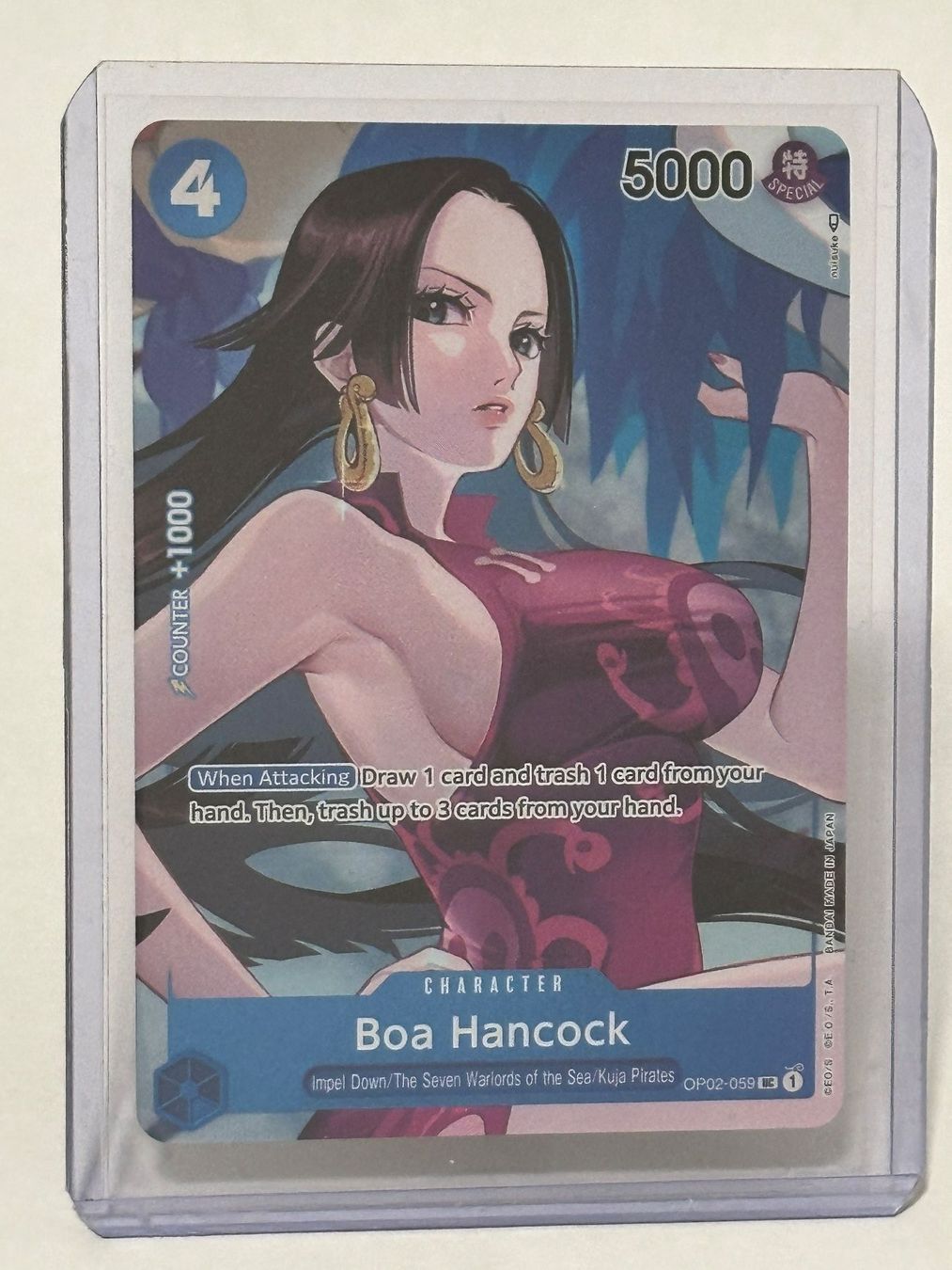 Bandai Sammelbilder & Trading cards: Boa Hancock OP02-059 V.2 – One Piece TCG – NM – Gebraucht aus Aarau von TI94 2