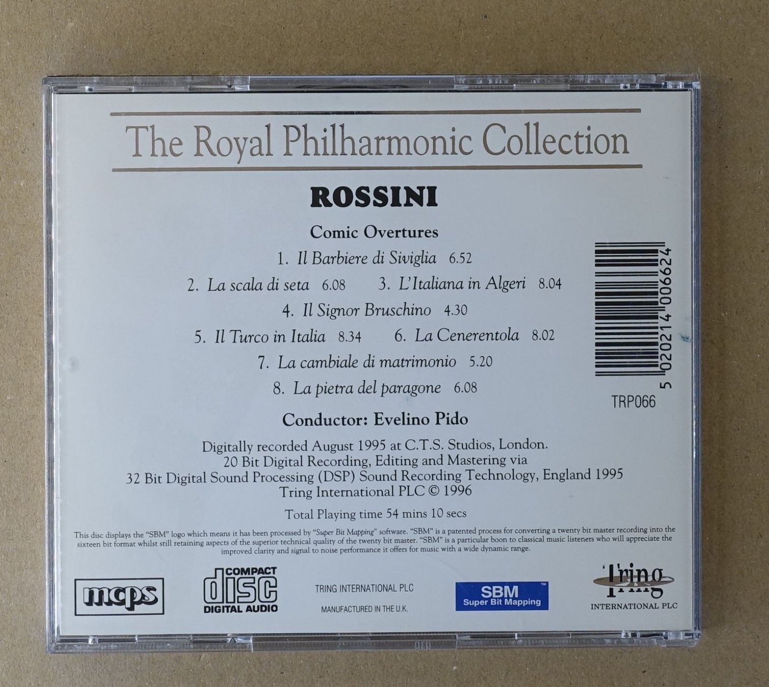 CD: Rossini / Evelino Pido – Comic Overtures - F12 – Usato da Sessa venduto da fraenklishop 1