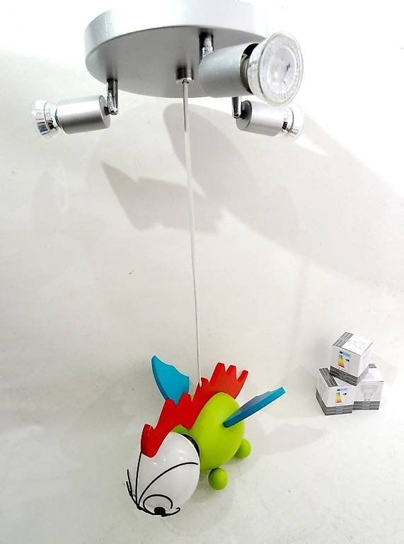 Lampadari & plafoniere: Kinderzimmer Lampe LED Strahler / Drache LED. – Usato da Winterthur venduto da Spur1 1