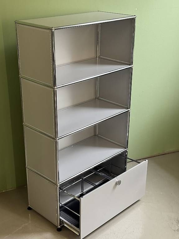 Regale: USM Haller Highboard  silber – Gebraucht aus Glattbrugg von q-aderdesign 3
