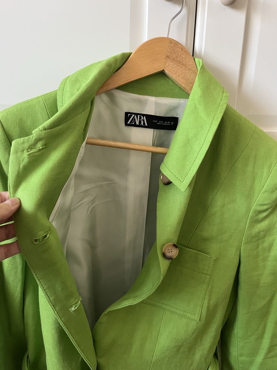 Zara Giacche: Leinen Blazer – Nuovo (secondo la descrizione) da Allschwil venduto da eyl_bb8q 5