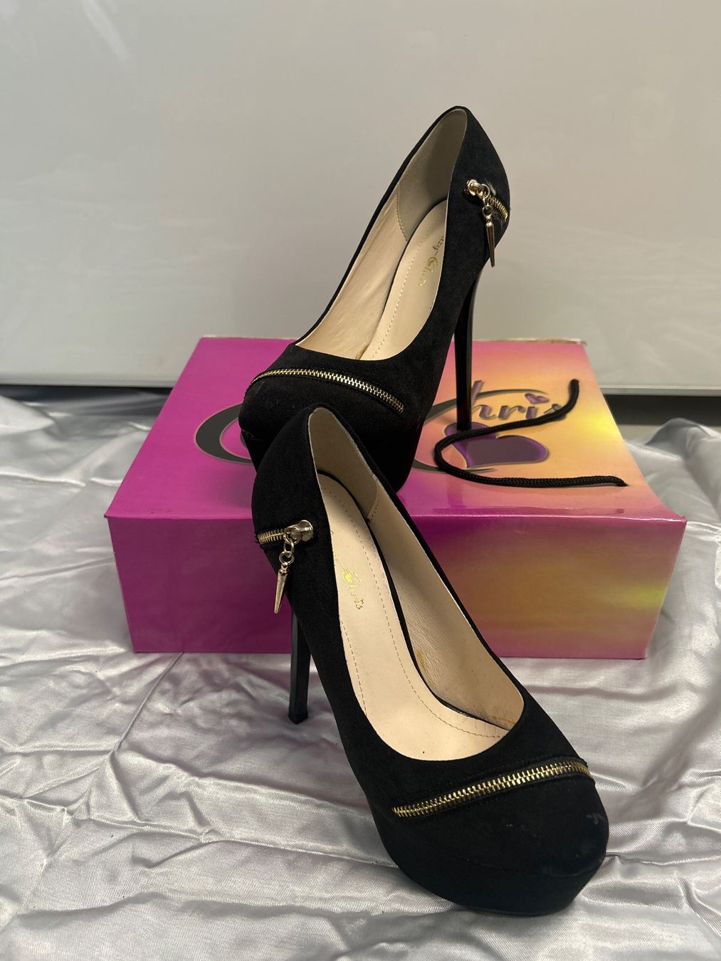 Scarpe da donna: Pumps Plateau schwarz Gr 36 Neu – Nuovo e nell'imballaggio originale da Regensdorf venduto da Spyke55