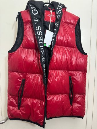 Guess Gilet / Weste rot