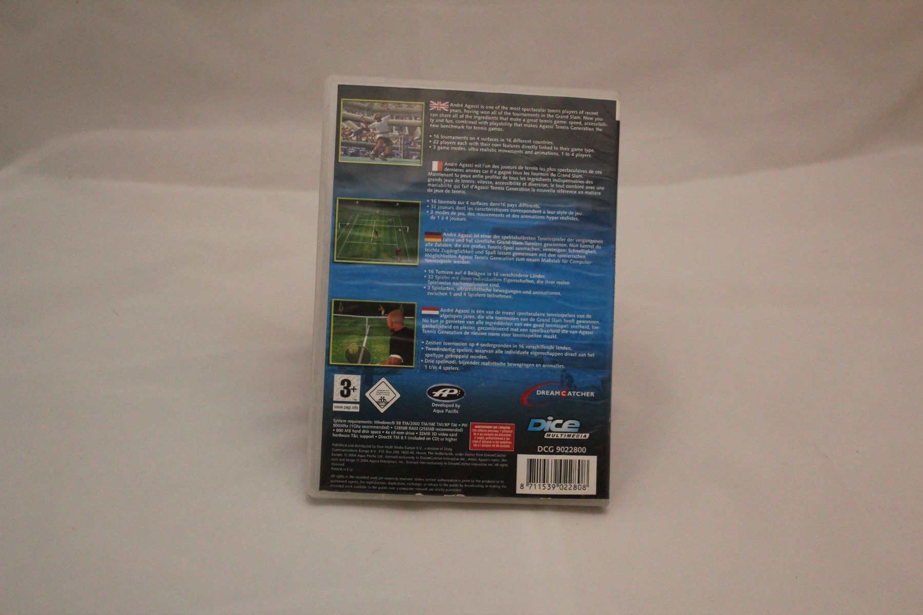 Spiele: Agassi Tennis Generation - PC Game – Gebraucht aus Niederwil SG von berger.niederwil 1