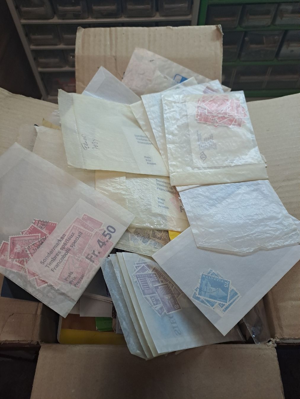 Alben: Briefmarken,brief,ansichtskarten  – Gebraucht aus Basel von Prodan95 5
