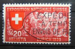 ABART VERSCHOBENER ROTDRUCK 1939 (C)