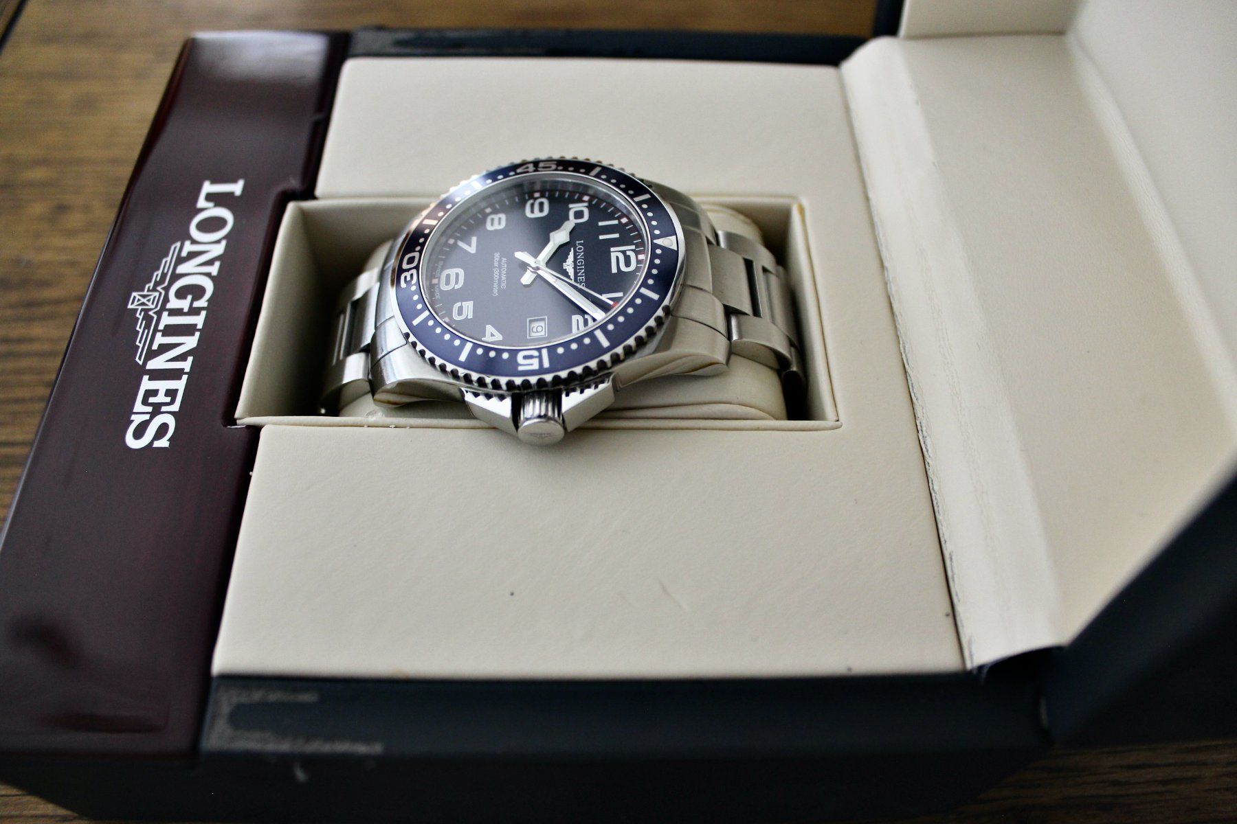 Longines Orologi: Longines HydroConquest, Boîte + Papiers – Usato da Delémont venduto da nicolasc1 1