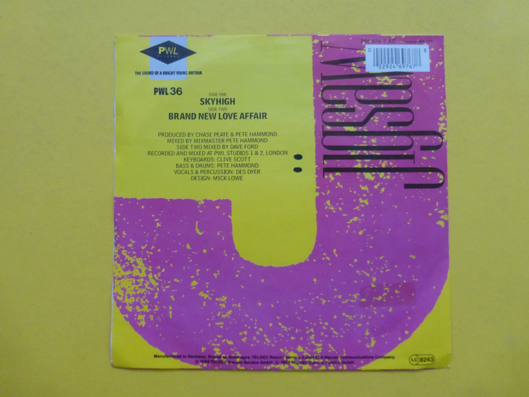Dischi in vinile: Jigsaw – Sky High – Usato da Zürich venduto da Swiss57 1