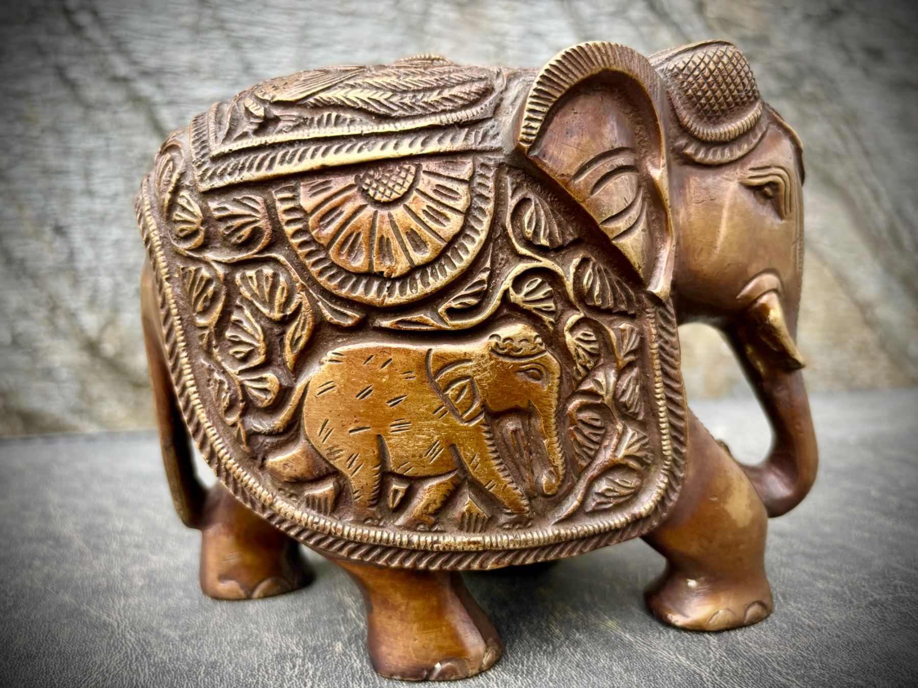 Sculture & Statue: Elefant Statue aus Metall – Nuovo (secondo la descrizione) da Arbon venduto da Helmuth 3