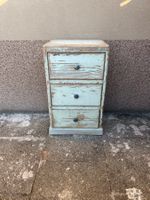 Vintage Nachttisch Weichholzmöbel Bauernmöbel Schubladen