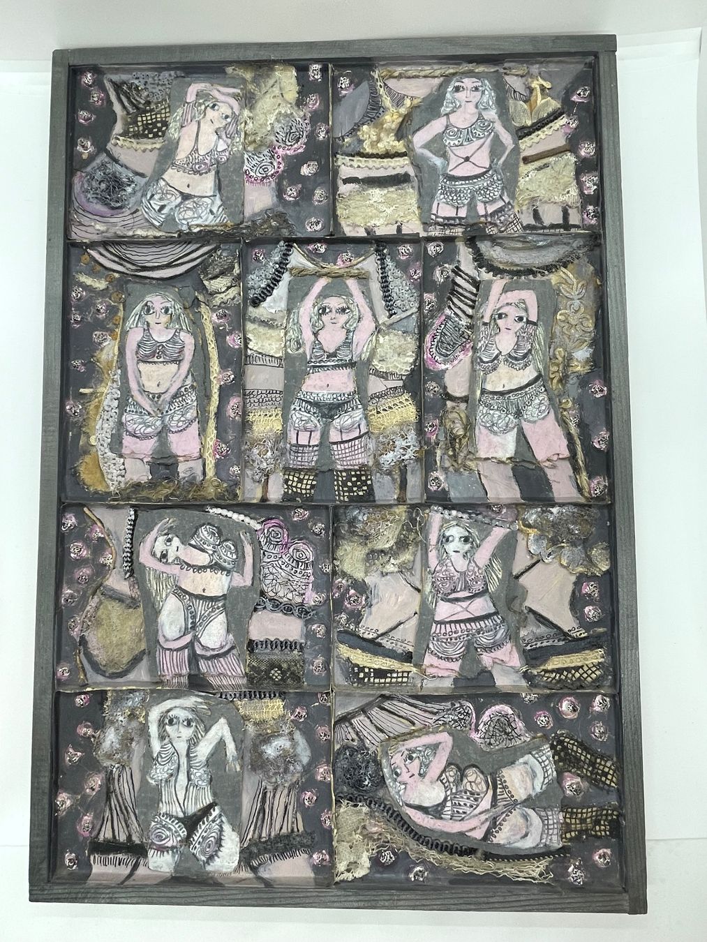 Dipinti: Oeuvre de Marie Morel" Frou-frou" – Usato da Vevey venduto da esp_6yxp