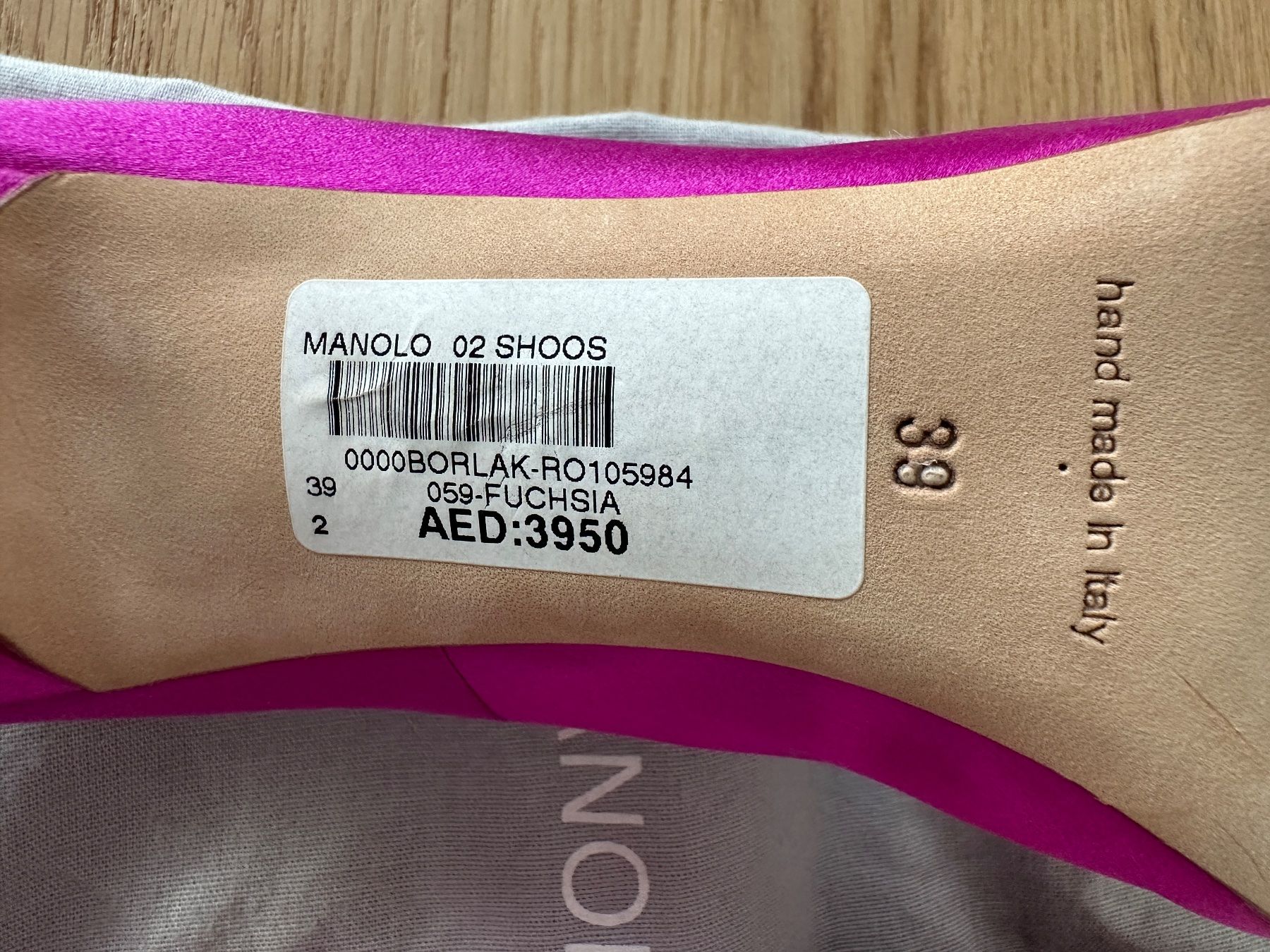 Scarpe da donna: Authentiques Escarpins Manolo Blahnik 39 comme neufs – Nuovo (secondo la descrizione) da Carouge GE venduto da loveluxury 6