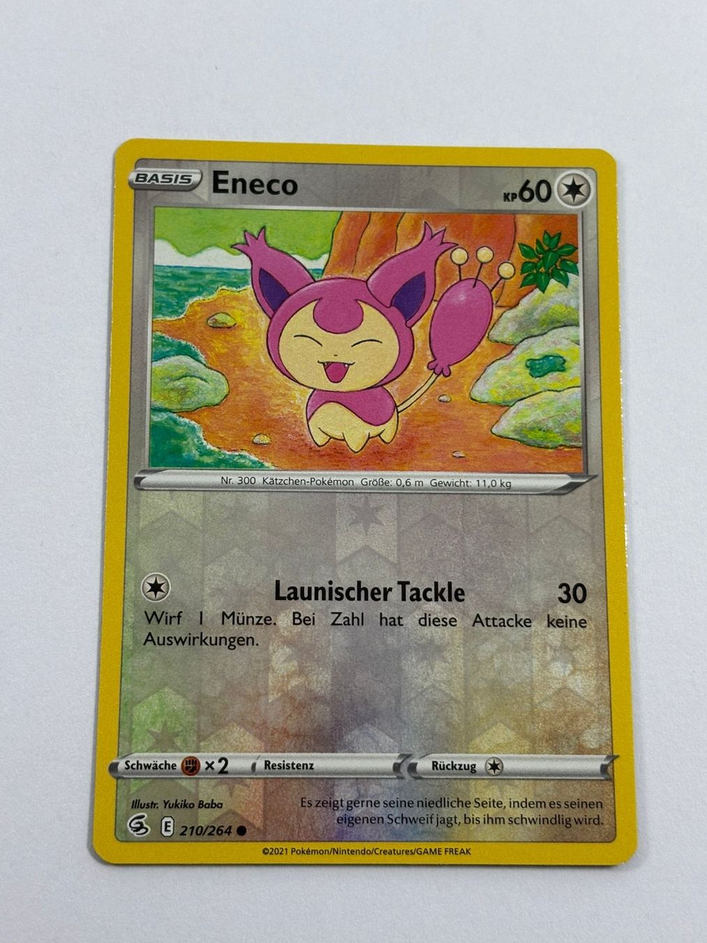 Pokémon Carte collezionabili: Pokemon-Karte Eneco 210/264 – Usato da Herisau venduto da Seyashop1