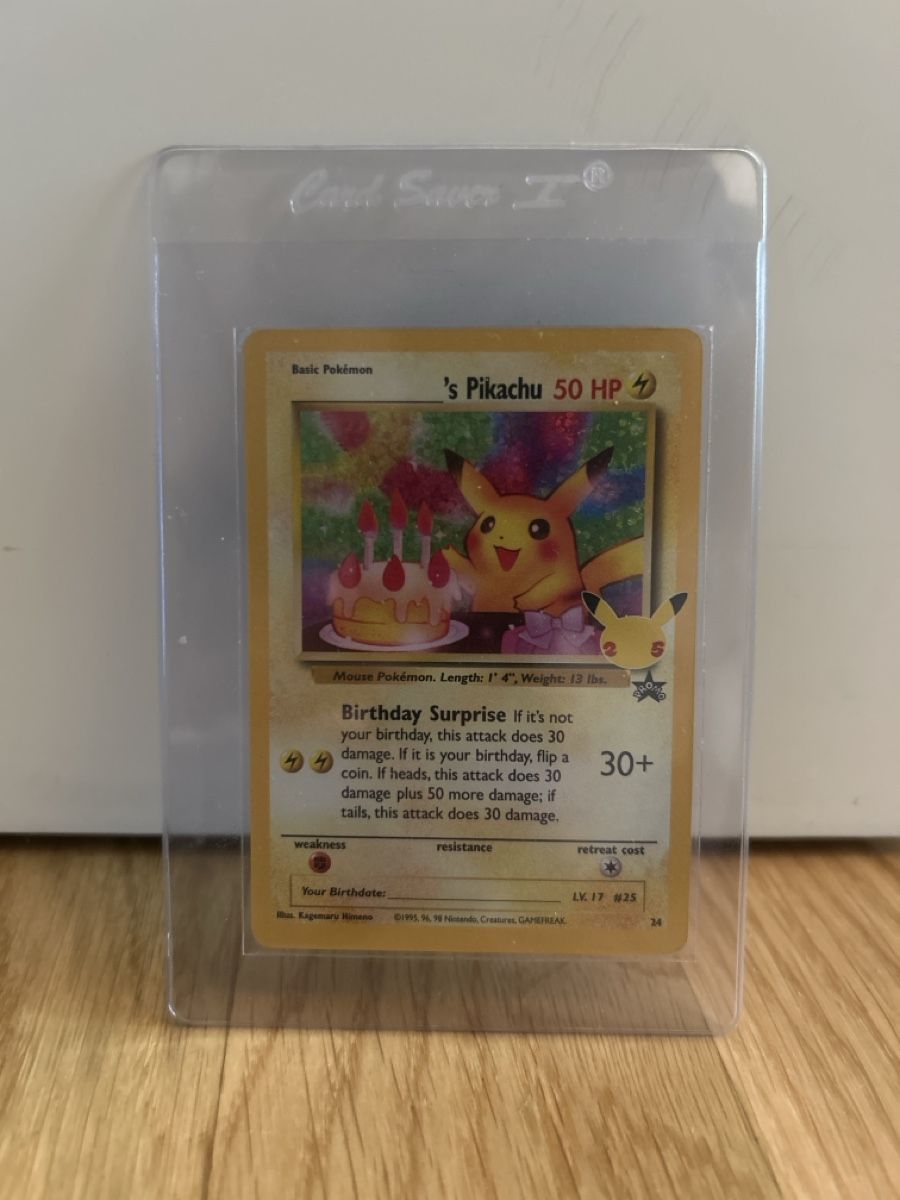 Pokémon Carte collezionabili: ‘S Pikachu Celebrations – Nuovo (secondo la descrizione) da Lausanne venduto da POKEALE