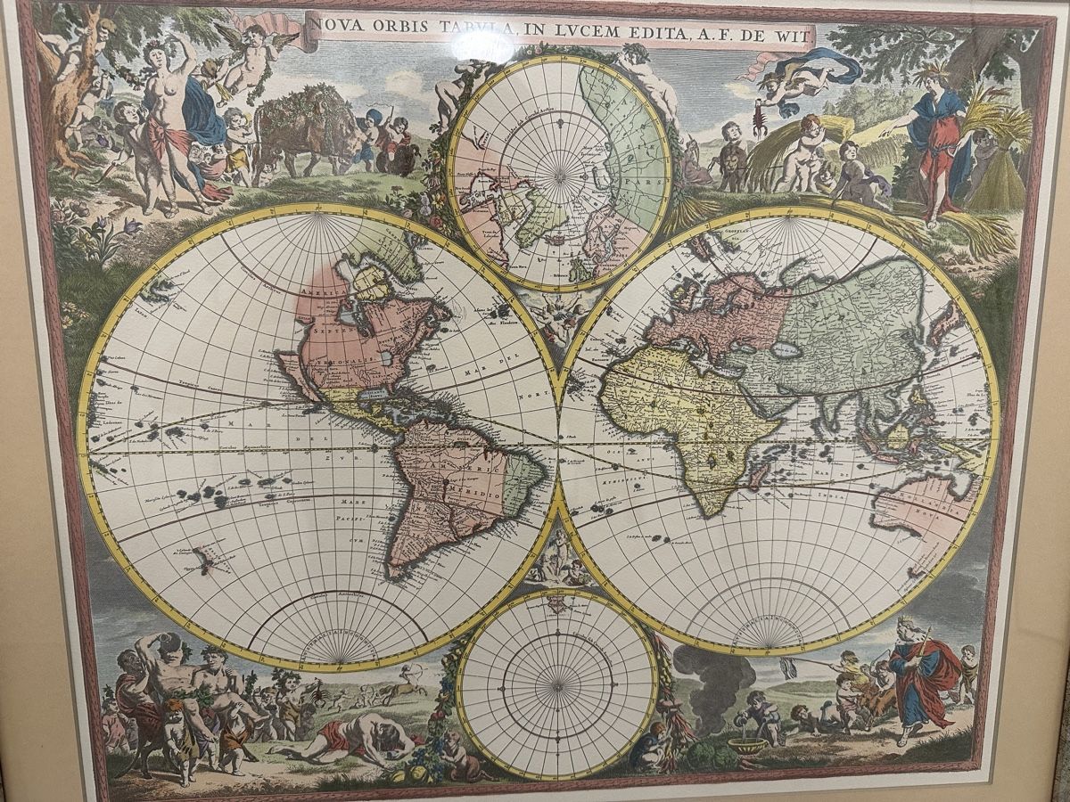 Foto & Immagini: Frederik de Wit Nova Orbis Tabula Nr. 13/75 gerahmt – Usato da Ruswil venduto da GARAN 2