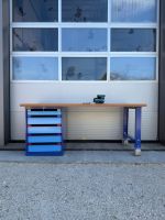 LISTA-Thurmetall Werkbank mit Schraubstock N° 27