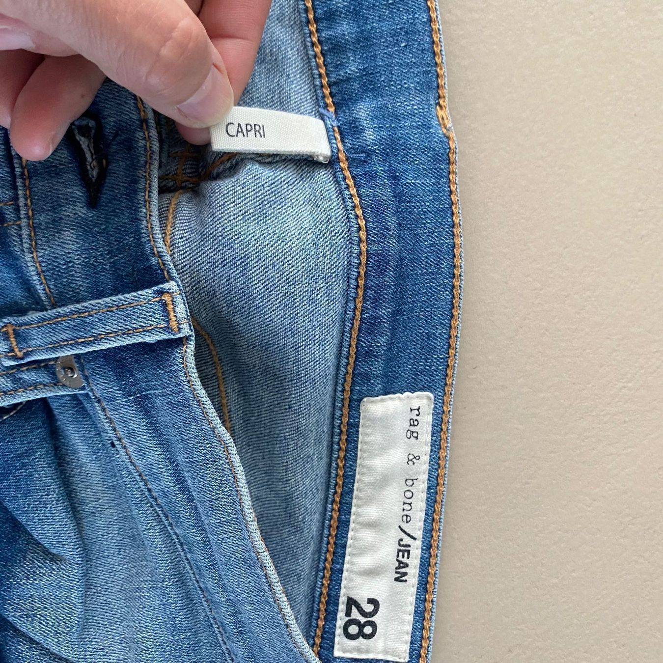 Jeans: RAG & BONE Jeans - Modell Capri 💙 – Usato da Zürich venduto da ClosetQueen 7