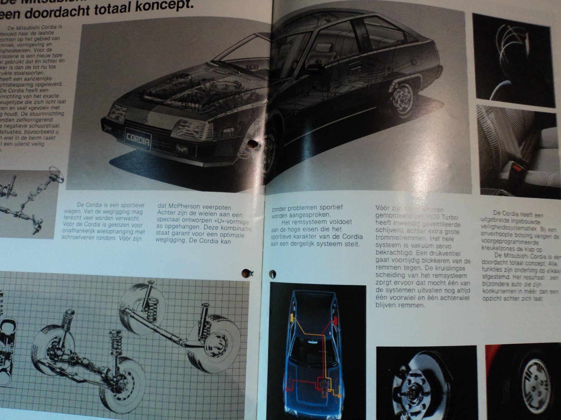 Mitsubishi Documenti: Prospekt Mitsubishi Cordia 1982 – Usato da Schwarzenburg venduto da modelCARama 6