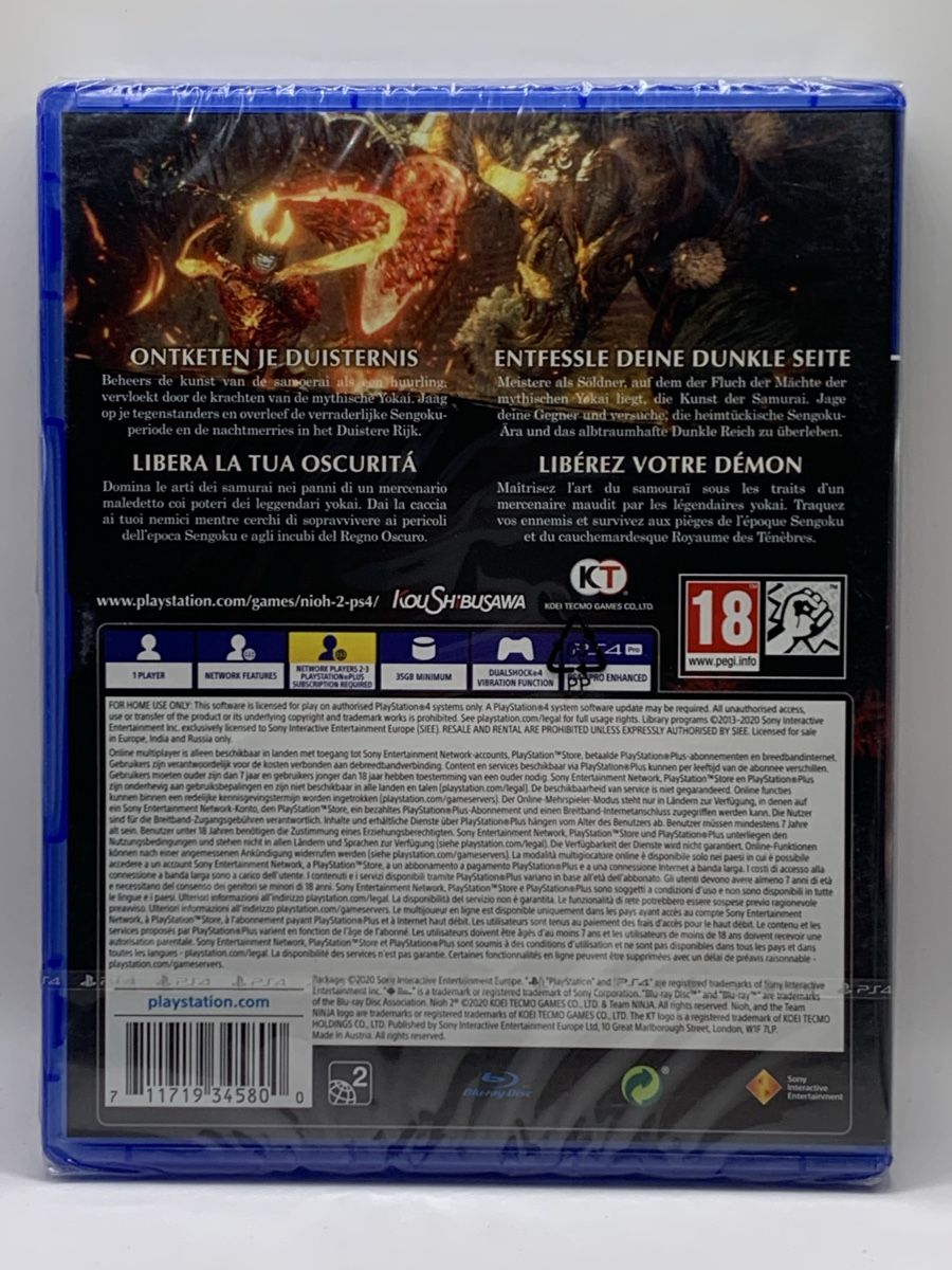 Sony Giochi: Nioh 2 - PS4 Game - NEU OVP – Nuovo e nell'imballaggio originale da Ostermundigen venduto da RG-Collector 1