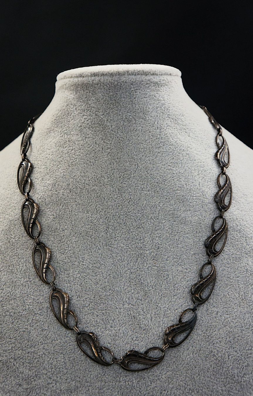 Colliers: Elegante Vintage Silberkette – D'occasion à Basel par bk_brockibasel