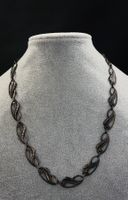 Elegante Vintage Silberkette