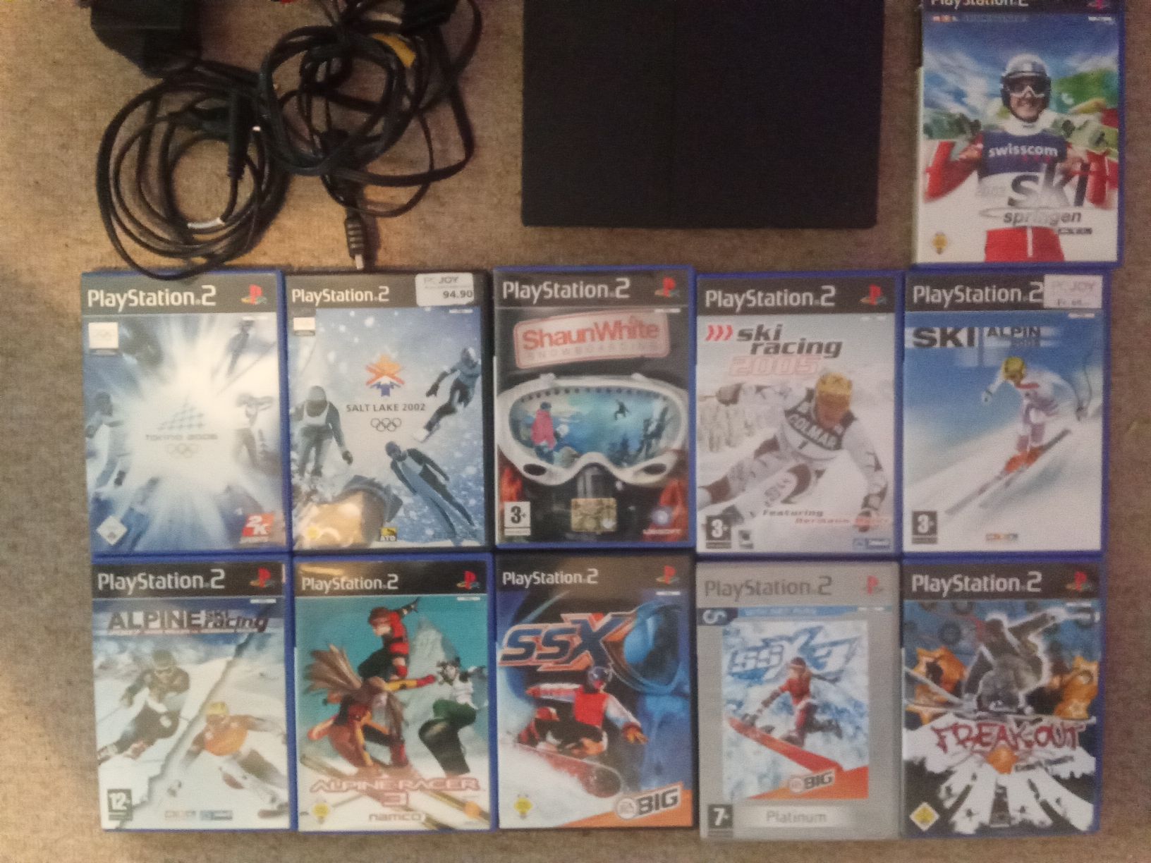 Sony Console: Playstation 2 Konsole mit Wintersport Games Ps2 – Usato da Turbenthal venduto da fatalbeauty 1