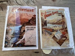2 Postkarten Plakatsammlung Museum Gestaltung 