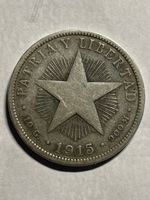 (13) 40 Centavos, Kuba 1915