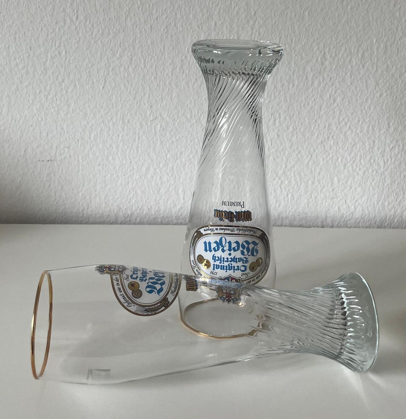 Verres: Traditionelle Weizenbiergläser von Will-Bräu – D'occasion à Basel par Jcva 4