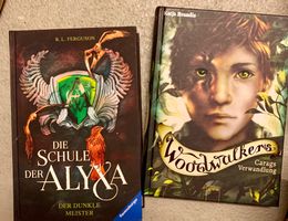 Bücher "Die Schule der Alyxa" "Woodwalkers"