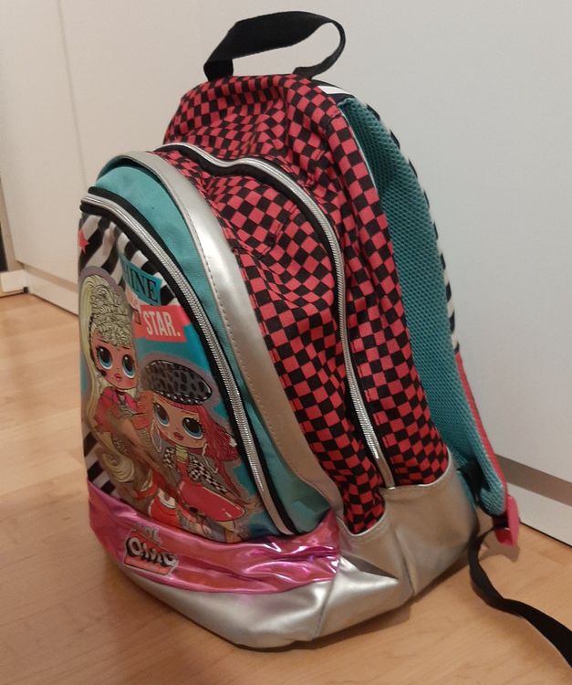 SCHULRUCKSACK SCHULRANZEN TASCHE Tornister Federmappe Mädchen LOL