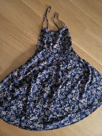 Sommerkleid Blumenkleid Kleid Sommer kurzes Kleid M