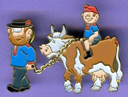 2 Pins  Alm Aufzug