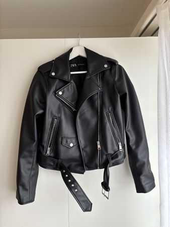 Lederjacke Zara
