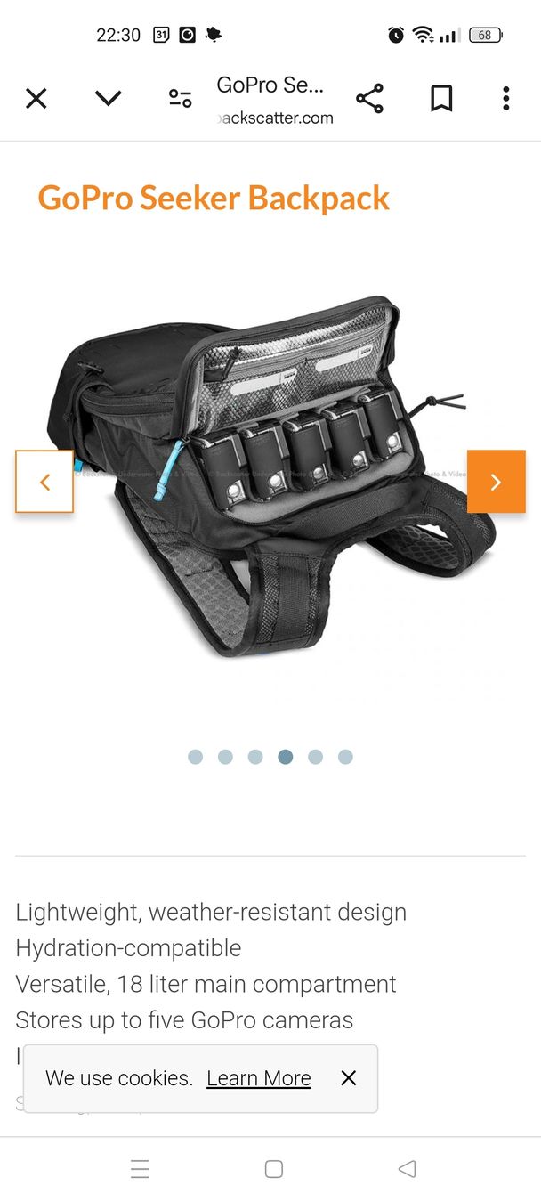 Gopro Zaini: GoPro Rucksack Seeker NEU – Nuovo (secondo la descrizione) da Oberuzwil venduto da Umlobo 5