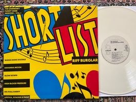 Shortlist Riff Burglar  LP Blues Folk Rock -  White Vinyl 🛀