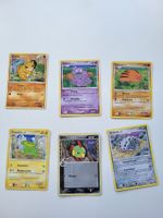 Vintage Pokémonkarten mit dem Künstler Yukiko Baba