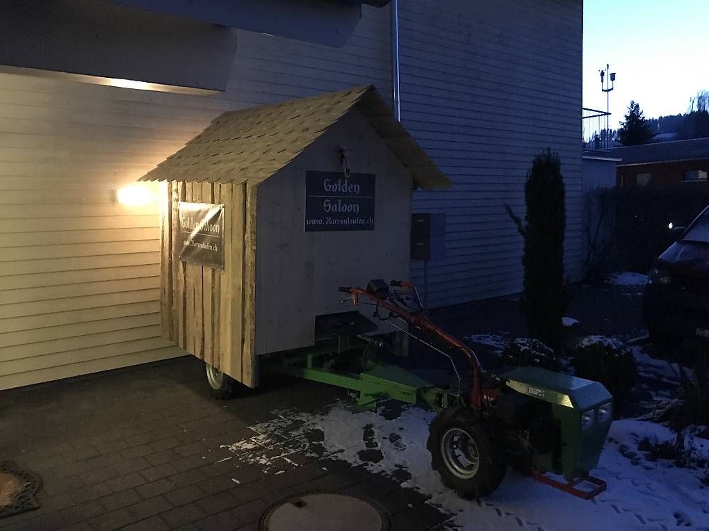 Rimorchi: Einachser Fort E350 mit Triebachsanhänger – Usato da Rickenbach LU venduto da Postpolo 2