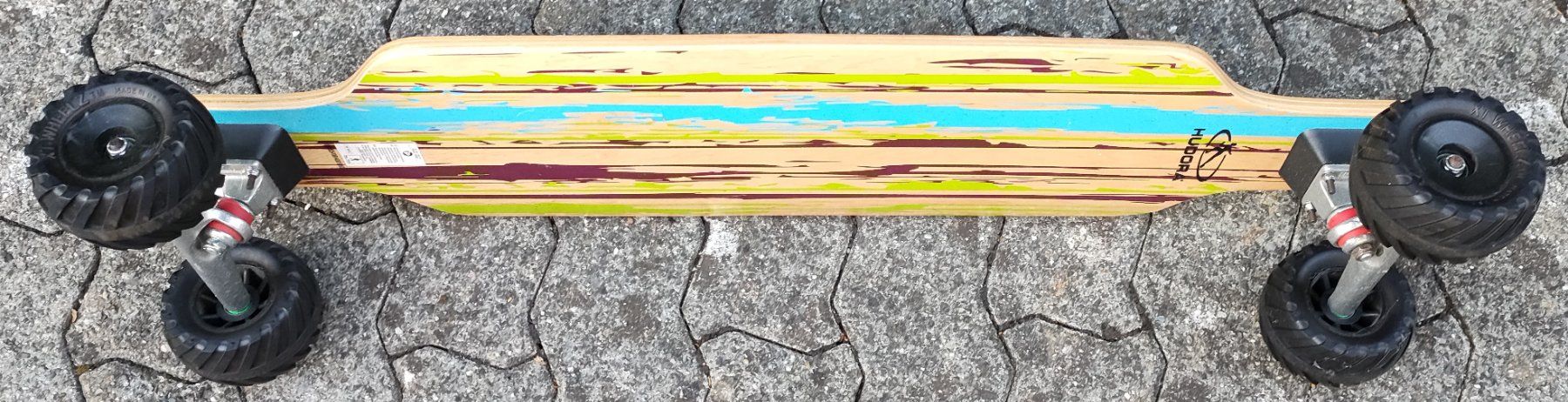 Hudora Skateboards: Longboard / Skateboard – Usato da Lotzwil venduto da Pooh77 1