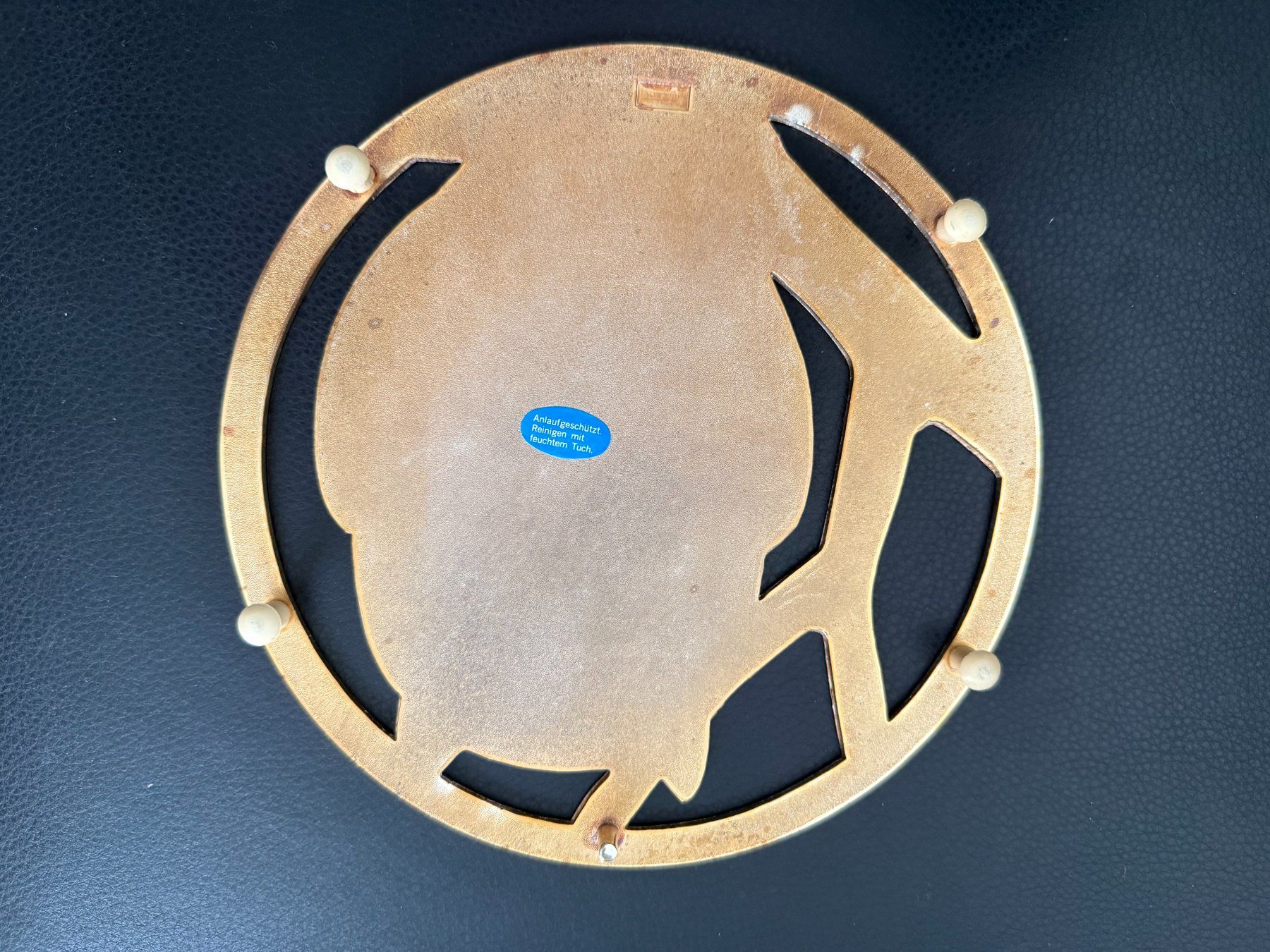 Sottobicchieri: Pfannenuntersetzer  Untersetzer  Eule  Uhu  Metall – Usato da Subingen venduto da ArtBead 2