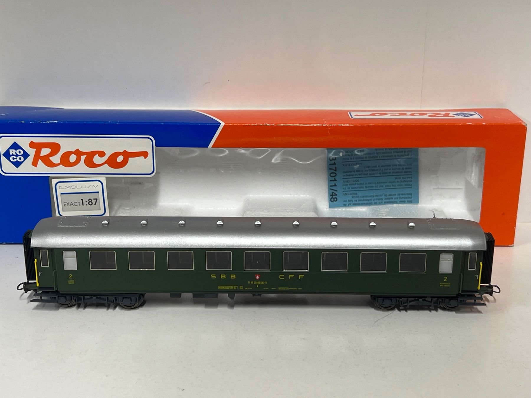 Roco Modellini di ferrovie: Roco 44873 SBB H0 AC – Nuovo (secondo la descrizione) da Geroldswil venduto da TopTrain54 2