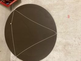 Spiegel 90 cm rund