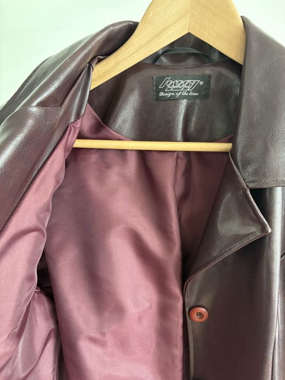 Orsay Mantel Kunstleder bordeaux (Gebraucht) in Meilen für CHF 30