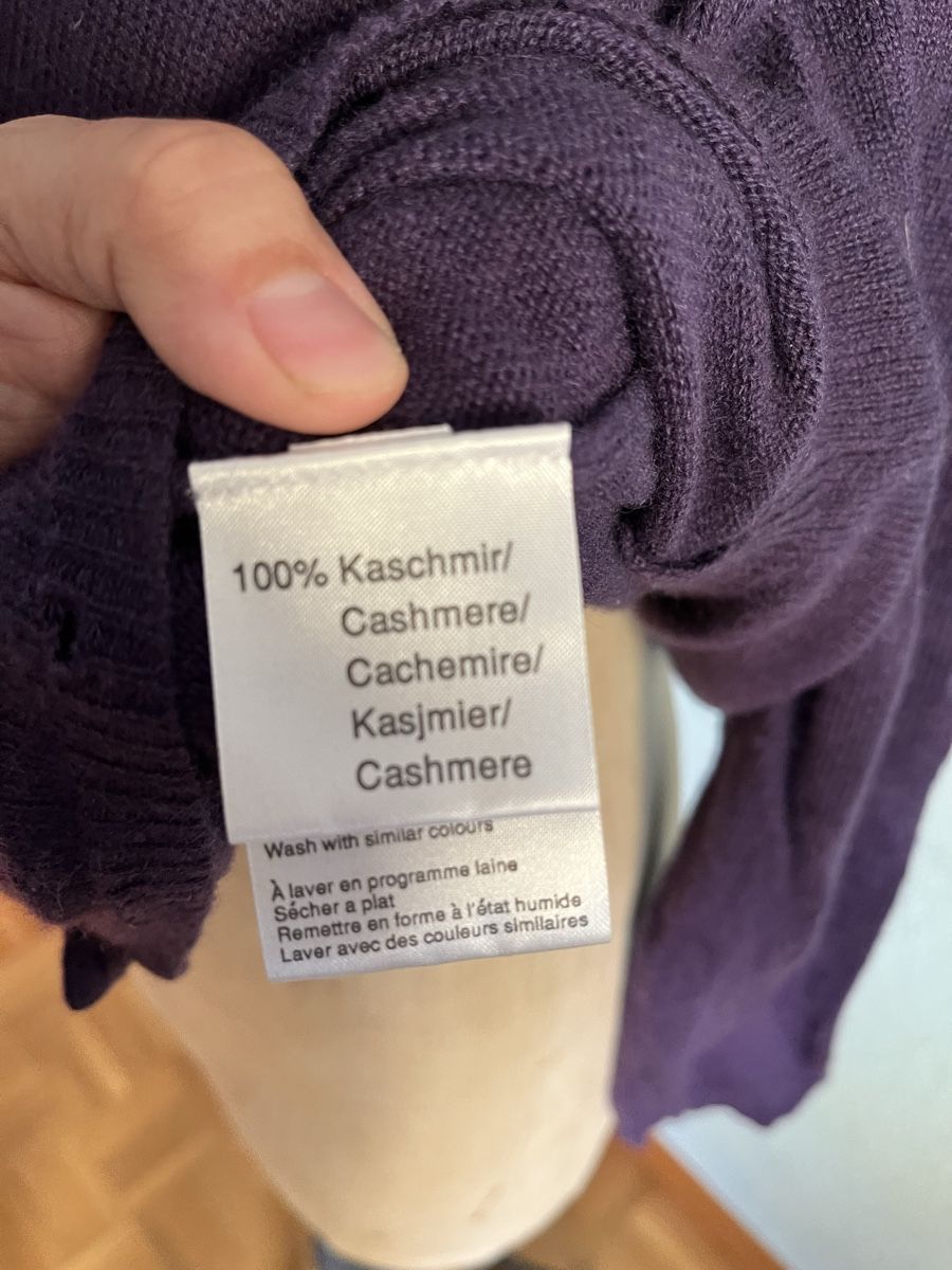 Pullover & Sweatshirts: Pull zadig et voltaire taille L  + jaquette violette – Defekt aus Genève von ct_fqr8 7