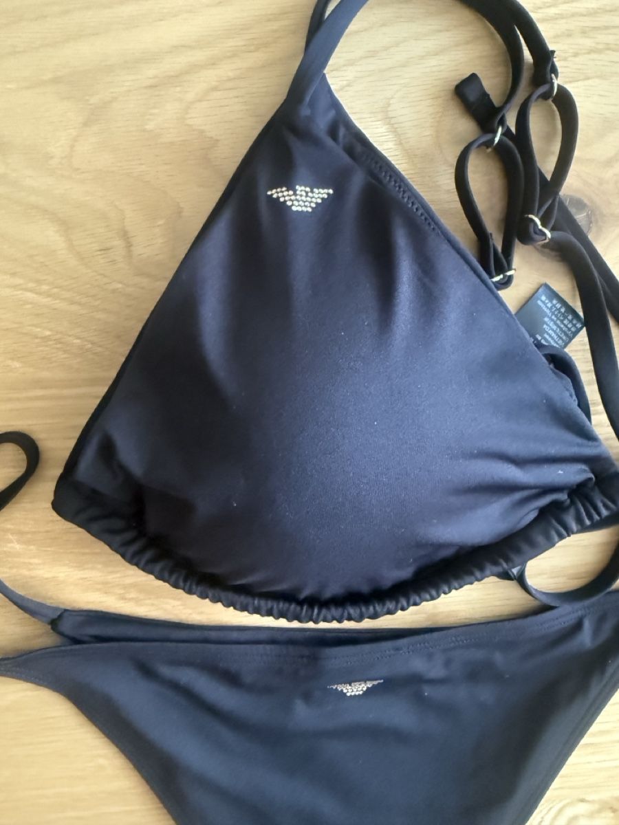 Armani Costumi da bagno & Bikini: Bikini Grösse XLdunkelblau Neu! – Nuovo e nell'imballaggio originale da Thun venduto da Vesna27