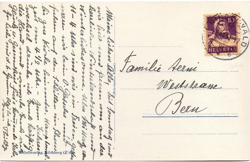 Cartoline postali: GRINDELWALD Terrassenweg – Usato da Jona venduto da philajona 1